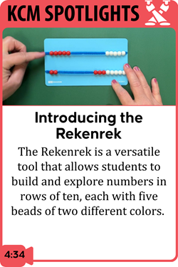 Introducing the Rekenrek